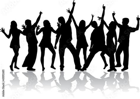 Dancing Silhouettes Stock Image And Royalty Free Vector Files On