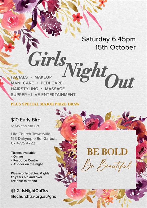 Girl S Night Out Life Church Townsville