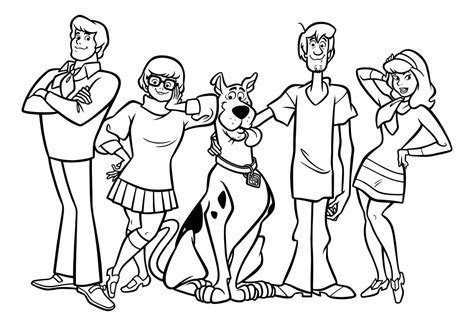 Desenhos De Scooby Doo Para Colorir Grande Coleção Para Crianças
