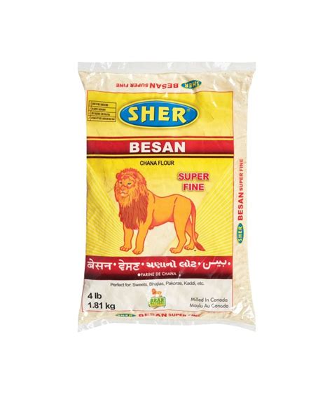 Sher Flour Chick Peabesan Chana Flour Brar 1 Ct Delivery