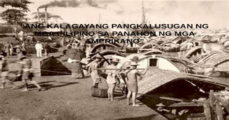 Epekto Ng Pananakop Ng Mga Amerikano Sa Pilipinas Mobile Legends
