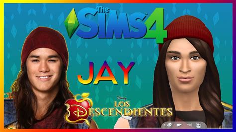 ♦ The Sims 4 Create A Sim Jay Descendientes Inspiración ♦
