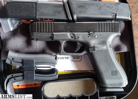 Armslist For Sale Glock 45 9mm New
