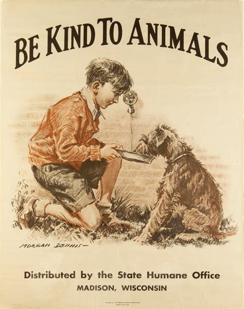 These animal prints have a diverse range as these prints originally served different advertisement purposes. Adorable Posters Promoting Kindness to Animals From the Great Depression ~ Vintage Everyday