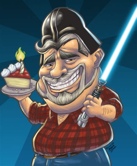 George Lucas Star Wars Aniversary By Gonzzo On Deviantart