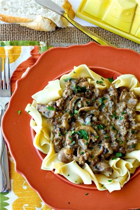 Ground Beef Stroganoff Quick And Easy Weeknight Dinner Food Folks