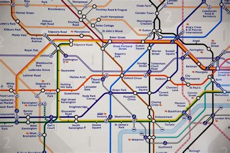 Tfl New London Underground Tube Map With The Elizabeth Line Revealed