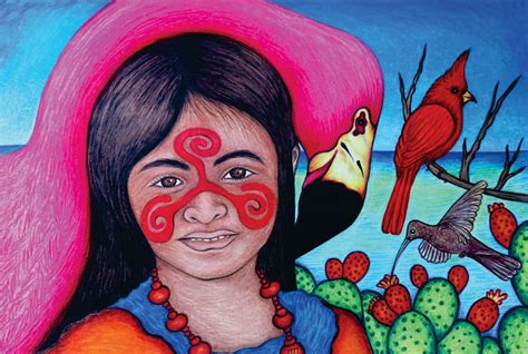 Exposició dobres pictòriques dInty Maleywa artista indígena als Amics