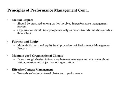 Solution Principles Of Performance Management Studypool