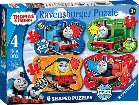 Ravensburger Thomas And Friends 4 Shaped Jigsaw Puzzles 4 6 8 10