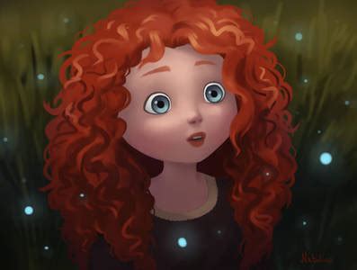 Фото Принцесса Мерида Merida из мультфильма Храбрая сердцем Brave by NUMYUMY