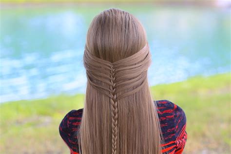 Mermaid Half Braid Hairstyles For Long Hair Cute Girls Hairstyles