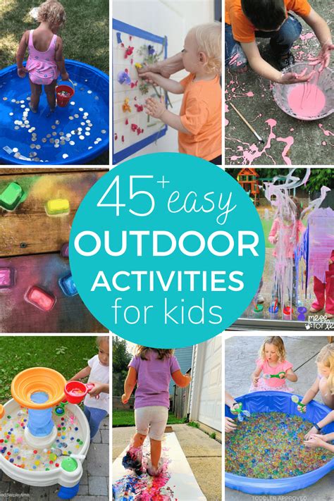 Outdoor Activities For Toddlers And Preschoolers Toddler Approved