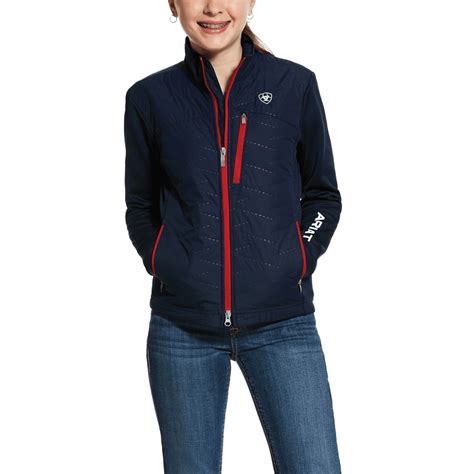 Ariat Youth Hybrid Insulated Water Resistant Team Jacket Team
