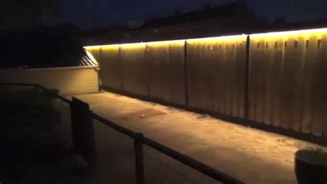 Twist solar top to open and remove the pull tab between the battery and its connector,attach stem. 2700K LED Lighting in privacy fence | Fence design, Fence ...