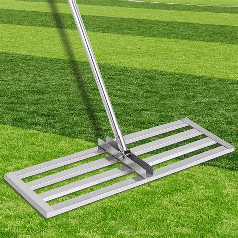 Buy Vevor Lawn Leveler Tool 30 X 10 In Lawn Leveling Rake With 77 In