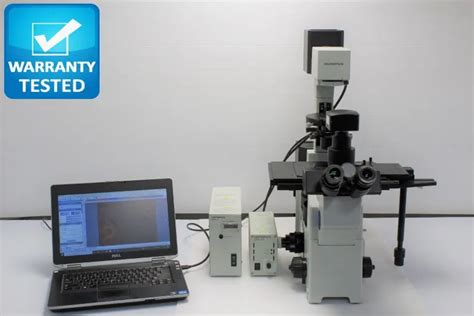 Olympus Ix51 Inverted Fluorescence Microscope Unit2 Pred Ix53 Av