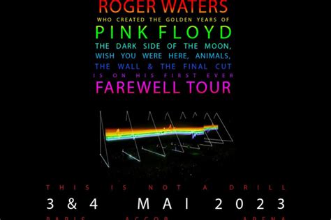 Roger Waters En Concert à Laccor Arena De Paris En Mai 2023
