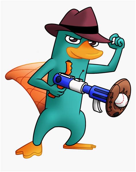 Perry The Platypus With A Gun