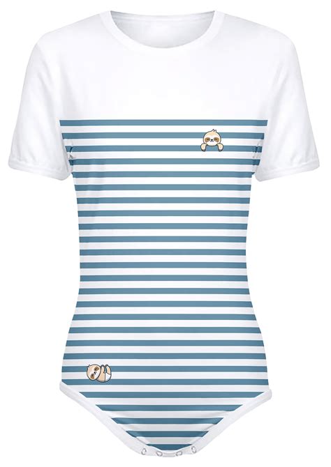 Just Hanging Out Sloth Adult Baby (ABDL) Onesie - Crinkly Comforts