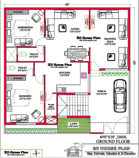 40×40 House Floor Plans India Review Home Co
