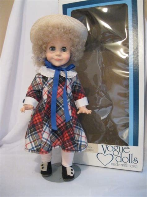 Vintage 1970s 16 Vogue Doll Brikette Plaid Dress In Original Box Ebay