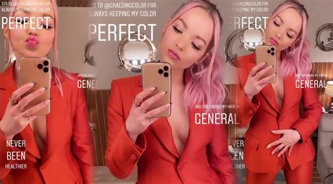 Dove Cameron Sexy Braless Selfie Video Hot Celebs Home