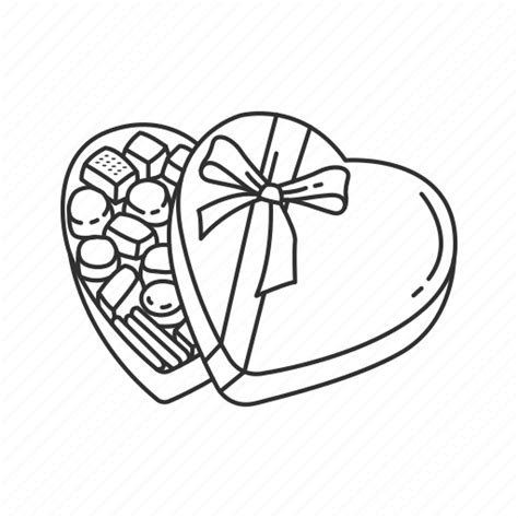 Heart Chocolate Box Png