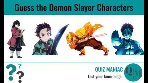 Guess The Demon Slayer Characters Youtube