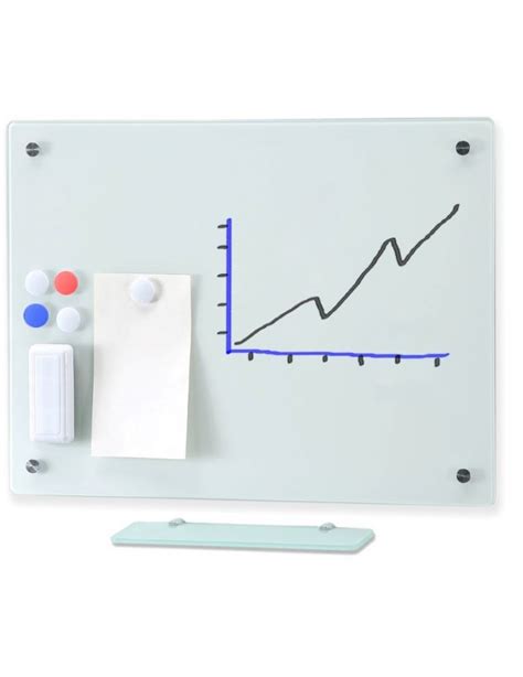 Frameless Glass Board Magnetic 4x6 Mgw1218 Kl And Pj