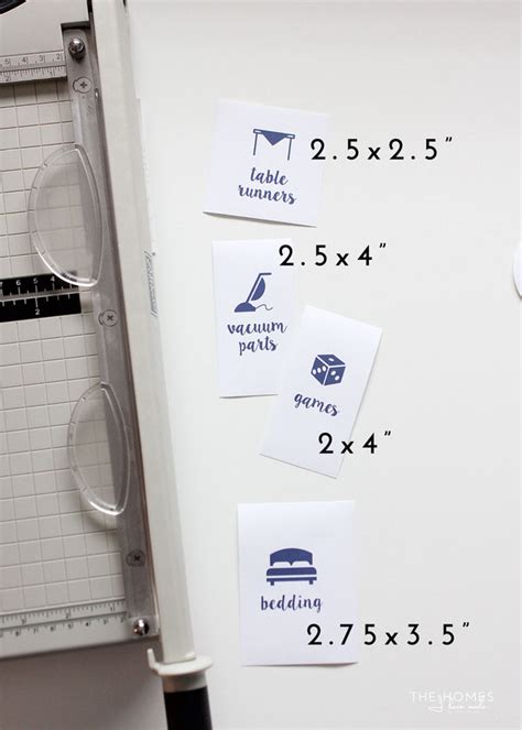 Labeling In The Linen Closet With Printable Labels The Homes I