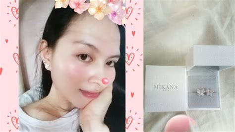 Mikana Earrings Unboxing Wow😍sa Ganda P249 Lang🖒 Youtube