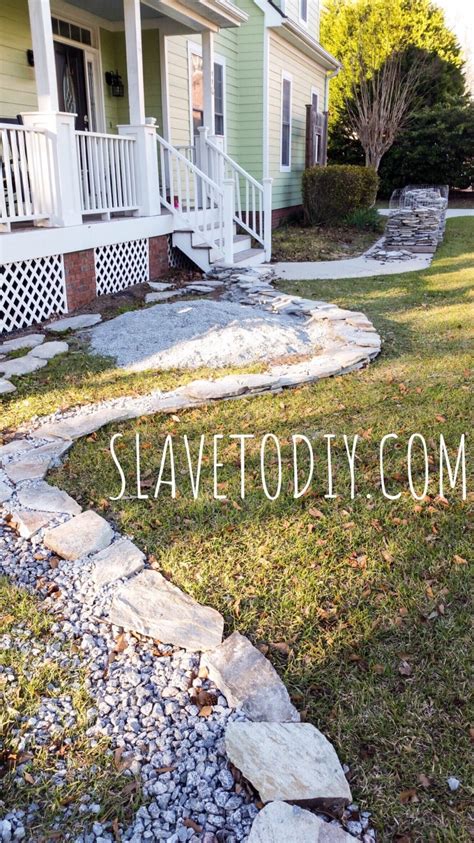 A Classic Stacked Stone Garden Wall Phase One Slave To Diy