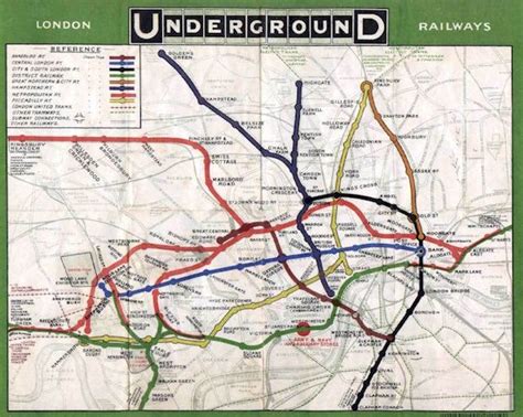 Harry Beck London Underground Maps
