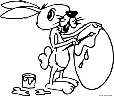 Select from 35450 printable coloring pages of cartoons, animals, nature, bible and many more. Printable easter bunny painting eggs coloring book for ...