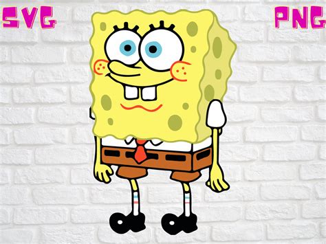 Spongebob Squarepants Svg Digital File Only Svg Png Cricut Etsy