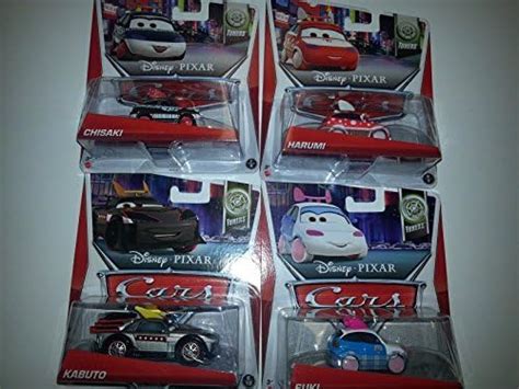 Amazon Disney Pixar Cars Lot Of 4 Tuner Cars Includes Harumi Suki