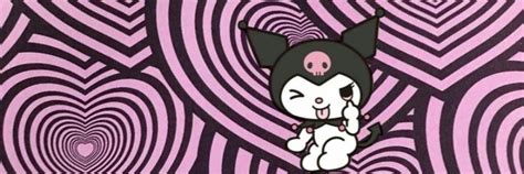 Kuromi Header Cute Twitter Headers Goth Wallpaper Hello Kitty