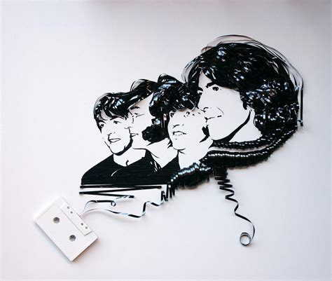 Cassette Tape Art Upcycle That