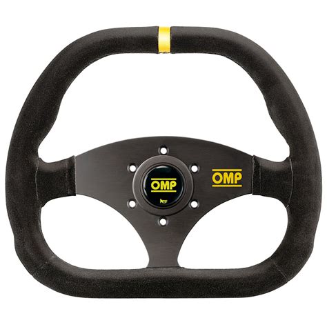 Nn Omp Kubic Motorsport Steering Wheel Flat Bottom 310x265mm Diameter
