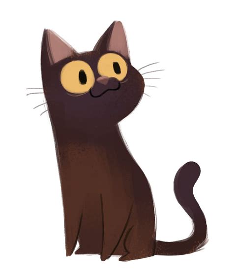 Daily Cat Drawings — 381 Burmese Cat Cat Illustration Cat Drawing