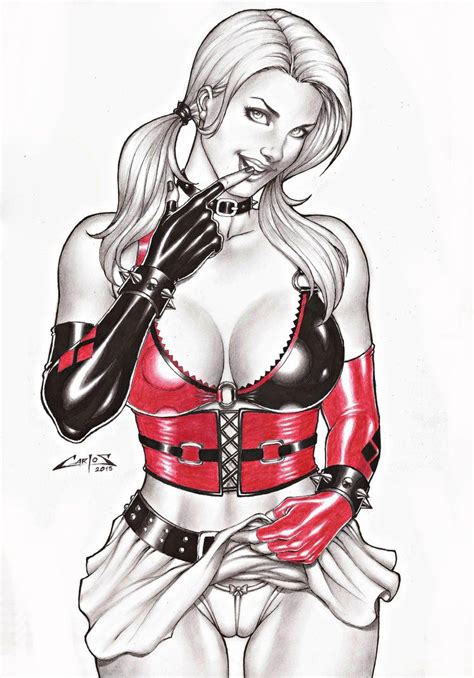 Harley Quinn On E Bay Auction Now By Carlosbragaart80 On