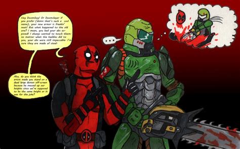 Deadpool And Doomguy