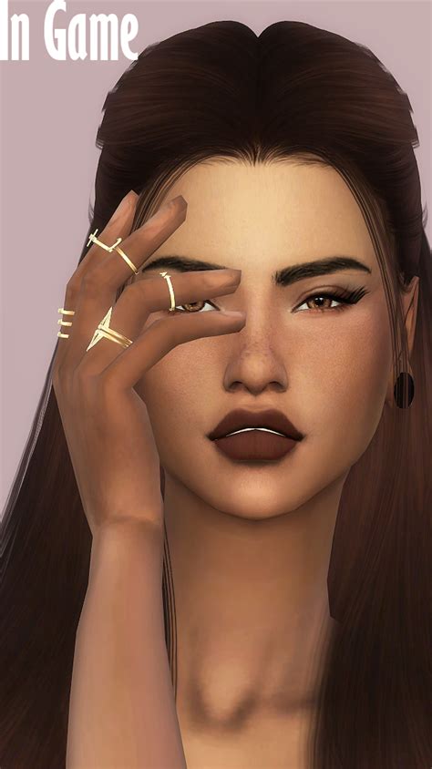 Sims 4 Ccs The Best Freckle Skin For Females By Viirinx