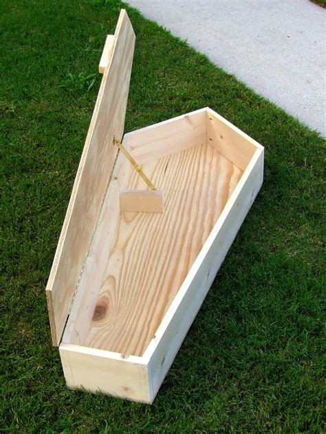 How To Make A Wooden Coffin For Halloween Gails Blog