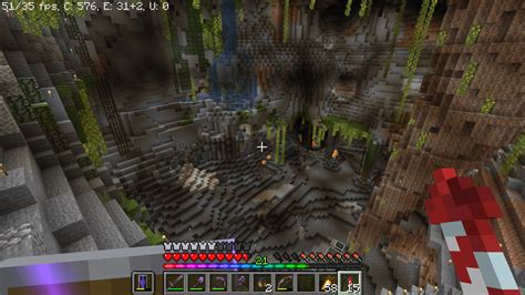 Wip Lush Dripstone Cave Base Minecraft