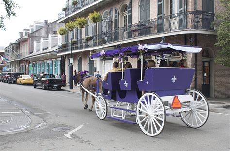Horse And Carriage Near Hotel De La Monnaie New Orleans A Photo On