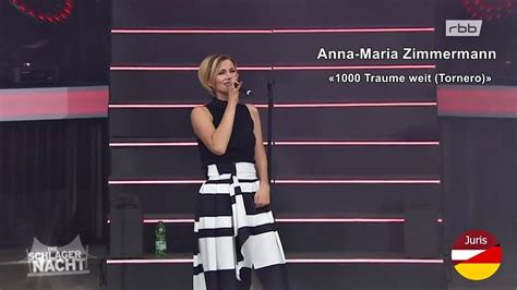 Anna Maria Zimmermann Träume weit Tornerò Schlagernacht YouTube