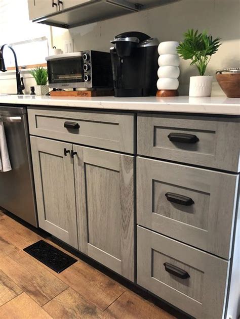 Accordingly, the kitchen cabinet box are available in different colors, materials, and designs, and their sizes are adjustable as necessary. NOVA LIGHT GRAY Assembled Kitchen Cabinets Online from ...