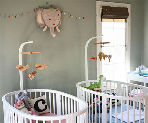 Baby room decoration ideas you will love. Twin Nursery Ideas